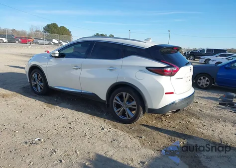 2019 Nissan Murano Platinum from USA, damaged, VIN 5N1AZ2MS2KN158164